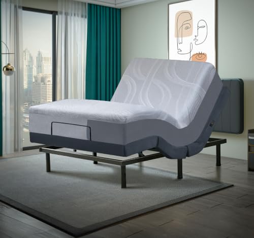Irvine Home Collection Premium King Adjustable Bed