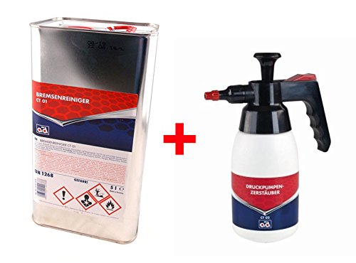 Preisvergleich Produktbild Bremsenreiniger 5l Kanister CT01 + Druckpumpenzerstäuber CT02 Set