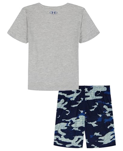 Image of Under Armour Boys 2-piece Short Sleeve T-shirt and Shorts Set, Outdoor Collection