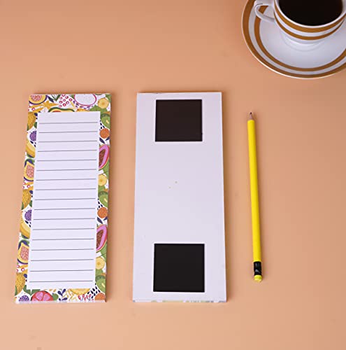 Bloc-notes liste de courses magnétique MUDRIT pour l'organisation de la maison