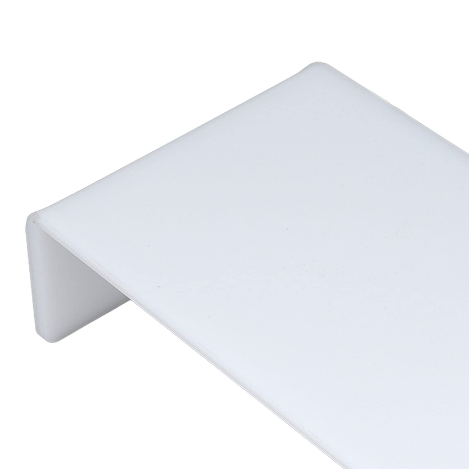 Supporto per Monitor, Rialzo per Schermo, Rialzo da Scrivania, Ripiano Rialzato, Supporto in Acrilico per Monitor TV Portatile 27 X 16,5 X 8 Cm, Bianco