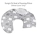 TANOFAR Nursing Pillow Cover, Elephant Breastfeeding Pillow Slipcover for Baby Boys & Girls, Animal Nursing Pillow Case for Newborn, Soft Fabric Fits Snug On Infant, Washable & Breathable