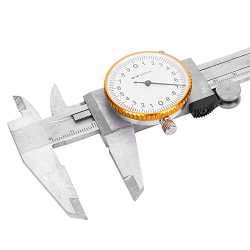 0-150mm Vernier Caliper, Shockproof Vernier Caliper, Metric Measuring Tool with Accurate Measurement, Easy to Read 0-150mm, Digital Calipers