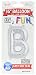 Northstar Foil Balloon 00480 Letter B, 16", Silver