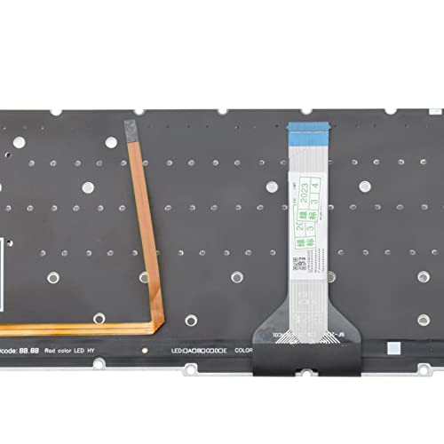Image of Replacement Keyboard with Red Backlight Compatible with Acer AN515-45 AN515-46 AN515-47 AN515-55 AN515-56 AN515-57 AN515-58 AN517-41 AN517-45 AN517-52 AN517-55 AN517-53 AN517-57PH315-54