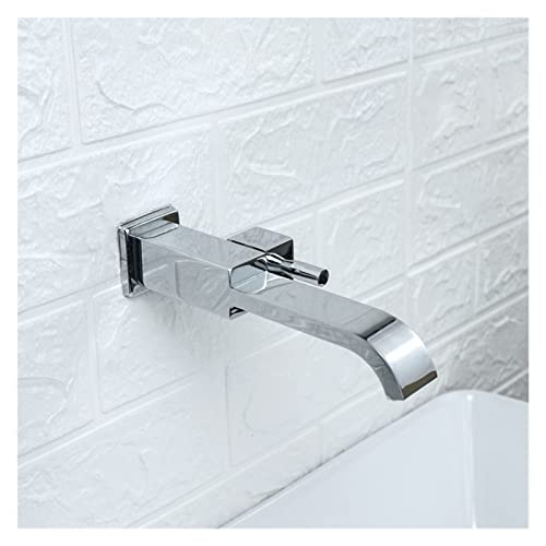 Robinet d'eau froide simple cascade en laiton finition chrome pour vasque - 6