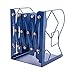 Produktbild Chengzuoqing Buchstützen Große Capaciity Retractable Dekor Metal Bookend for Schreibtisch Regal Büro-Briefpapier-Kind-Geschenk Für Bibliotheken und Home Offices (Color : Blue, Size : 15cmx10cmx19cm)
