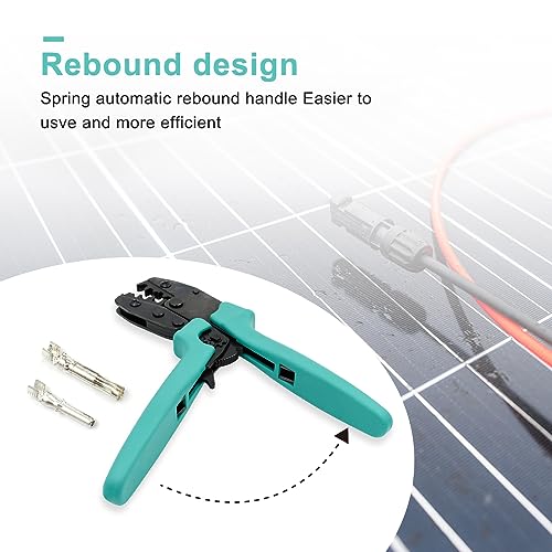 Witproton Solar Pv Connector Crimper For 14/12/10/8 Awg Solid Copper Pins, Crimping Tool For Photovoltaic #TOP4