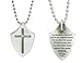 Armor of God Shield with Cross Necklace