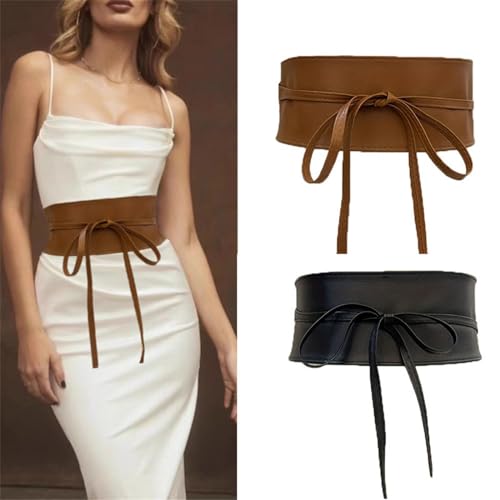 Women Shirt Wide Waist Belt Vintage Elegant Underbust Corset Waist Belt Women Dress Shirt Wide Waist Seal2