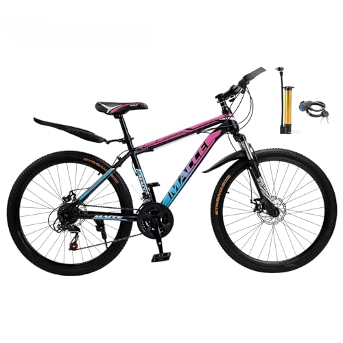 24 Zoll Mountainbike für Herren und Damen, 24-Gang-Schaltung,...