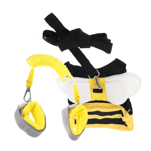 Bestonzon Bienen-Design Kindergeschirr Gelb-Schwarz