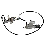 K-Tuned Master Slave Cylinder and Clutch Line Kit Compatible with 2001-2006 Civic Integra