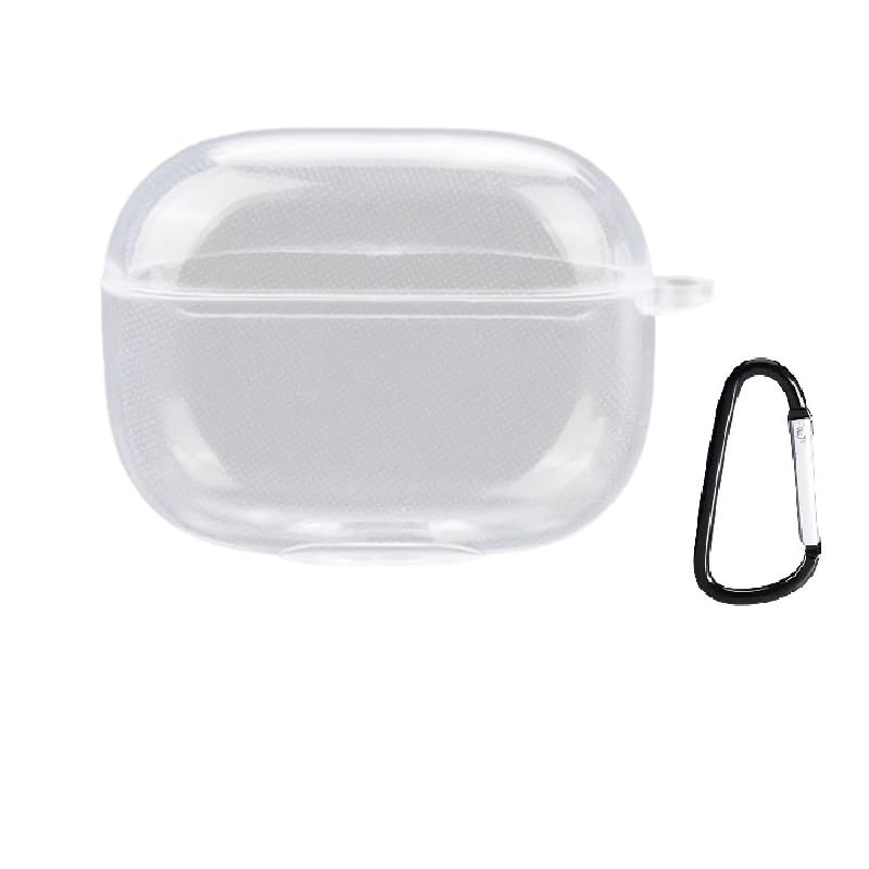 ADDGRIP TPU Cover Compatible with Realme T300/T310 Earbuds Case, Compatible with Realme Buds T300/T310 Case Cover (Ear Buds and its Charging case not Included) – Transparent