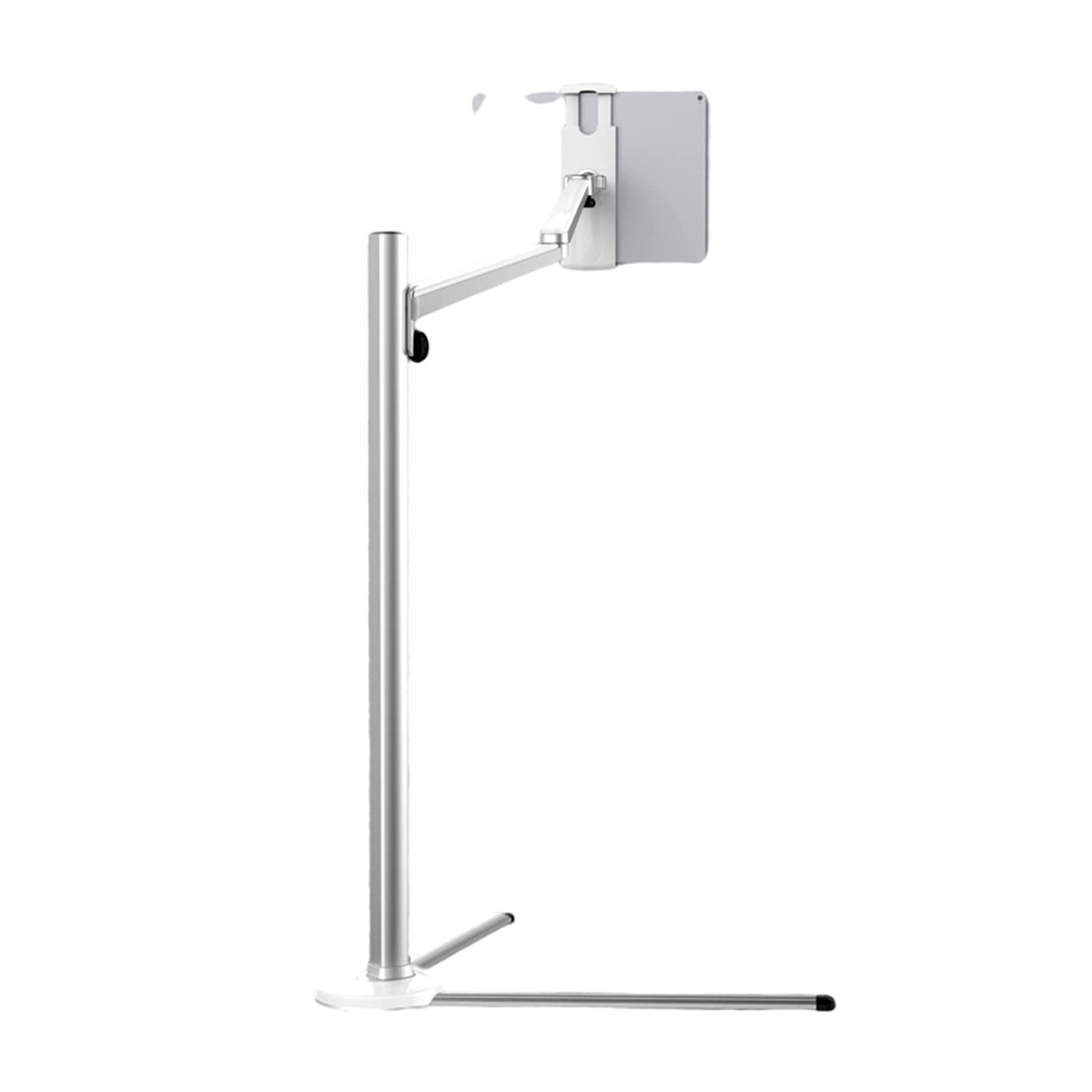 Support de Sol pour Tablette Hauteur/Angle Réglable, Support Universel pour iPad Pro Air Mini iPhone Android 3,5-13 Pouces