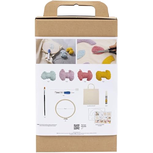 Punch Needle Set: Pastellfarbene Tote Bag zum Selbstgestalten – Bild 3