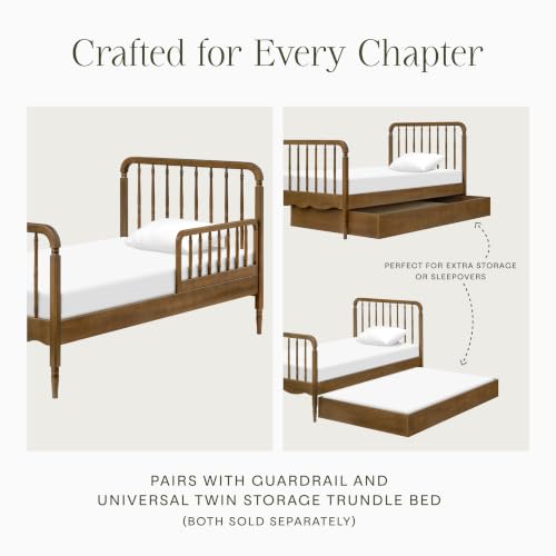 Image of NAMESAKE Liberty Spindle Twin Bed in Natural Walnut