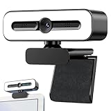 Microphone intégré pour un son clair : Grâce à son microphone intégré, la webcam USB avec microphone offre une excellente qualité sonore pour tous vos appels vidéo. Cette webcam 1080p avec microphone est idéale pour les webinaires, les réunions en ligne et les enregistrements. Son câble de 1,5 mètre offre une grande liberté de mouvement au bureau. Stable et fiable, elle vous permet de vous concentrer pleinement sur vs communications. Compatible avec tous les appareils : PC, ordinateurs portables, moniteurs, etc.