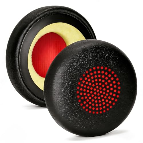 Repuestos de Almohadillas para Orejas para Jabra Evolve 65 40 30 20 (Paquete de 2) | Almohadillas para Jabra Evolve 65/65UC/MS, 40/40UC/MS, 30/30II/30US, 20/20SE/UC/MS, Plantronics Blackwire C3210 C3220 C3225 miniatura 1