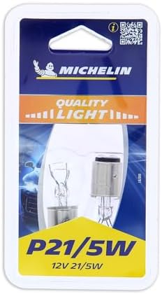 MICHELIN P21/5W 12V BAY15d – Lot de 2 Ampoules Veilleuse & Feu St...