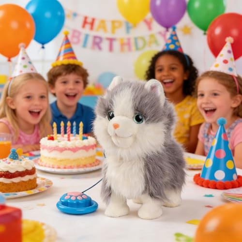 Chien électrique qui marche peluche interactive à piles pour enfant - 3
