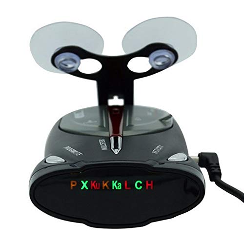 12V 16 Band XRS 9880 Radar Car Detector 360 Degree Led Display Police Speedometer Voice Alert/Blinking Alarm