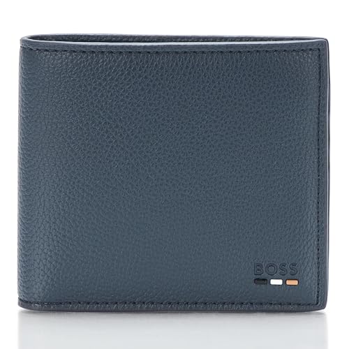 BOSS Carteira masculina Ray Bifold 8 Cc, Azul norte, tamanho nico