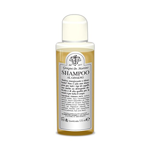 Shampoing Ginseng Dr. Giorgini 125 ml le geste matinal pour des cheveux pleins d'énergie