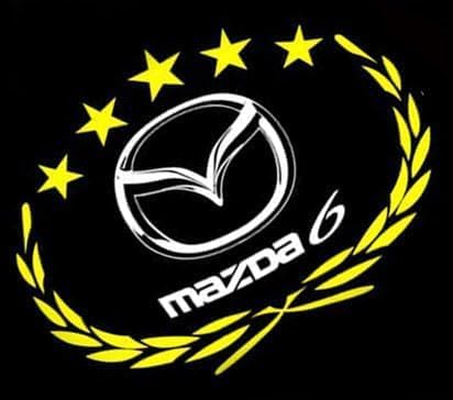 UTRFJO Car Door Projector Lights for Mazda Atenza 6/8 CX9, Car Door Welcome Light Car Door Light Projector Courtesy Door Light, Welcome Light Lamp Door Light Puddle Lights,2psc
