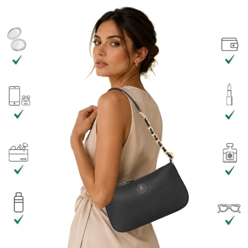 Image of ESBEDA Chain Handle Small Handbag | Ladies Purse | Stylish Handbag | Gift Bag For Women
