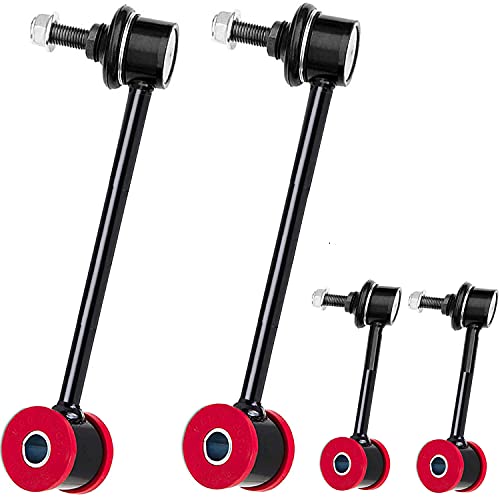 suspension dudes 4PC Front Rear Sway Bar Links FITS Jeep Wrangler 2007-2018