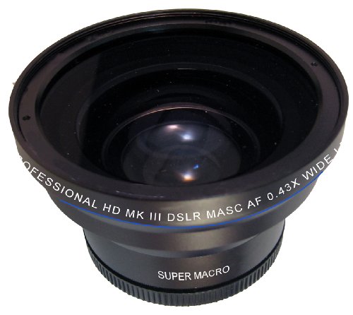 Objectif grand angle universel pour corriger le manque de recul photo et mode macro