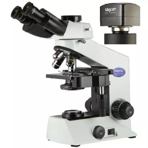 KASHSURG MX-21i TR LED Trinocular Research Microscope with Magcam DC-5 Camera and 0.5X Tr Adapter