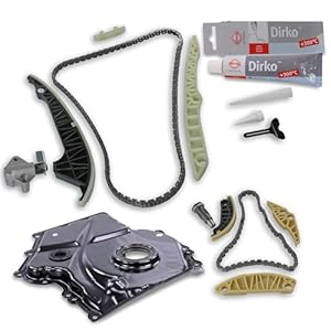 BESTPRICE Steuerkettensatz mit Wellendichtring