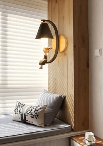 Nordic LED Wall Mount Lamp - Modern Bedroom & Living Room Light, Creative Bedside Fixture for Kids' Decor - Stylish White Luminaria (Style 2)