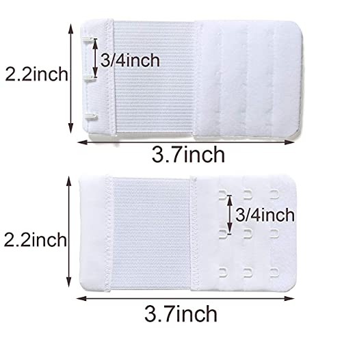Image of SAMGU Women's Bra Extenders 2 Hook /3 Hook /4 Hook /5 Hook /6 Hook Soft Stretchy