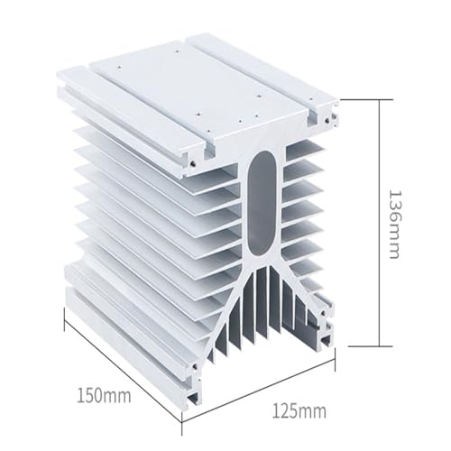 Relais statique de puissance 300A 400A avec dissipateur thermique en aluminium