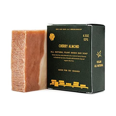 Iron Lion Soap CHERRY ALMOND Bar Soap Cover
