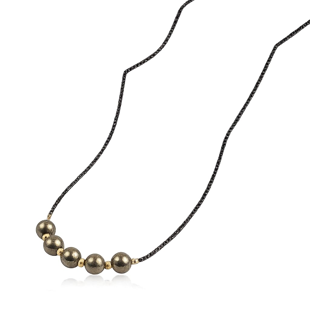 studd muffyn Pyrite Crystal Boxer Chain-picture-11