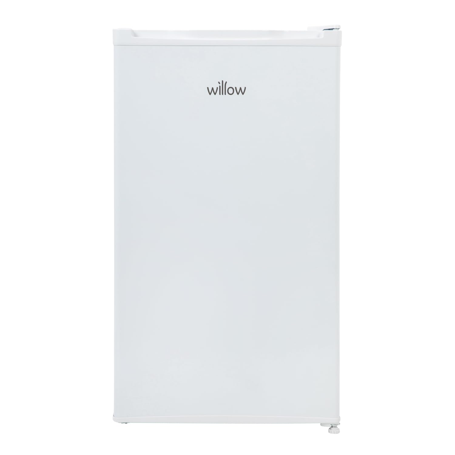 Willow W48UCLW 94L Small Under Counter Fridge with Recessed Handle, Adjustable Thermostat, Reversible Door, Interior Light - White