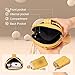 APHISON Small Crossbody Bags for Women, Lightweight Vegan Leather Cell Phone Purse, Cute Purses with Tassels