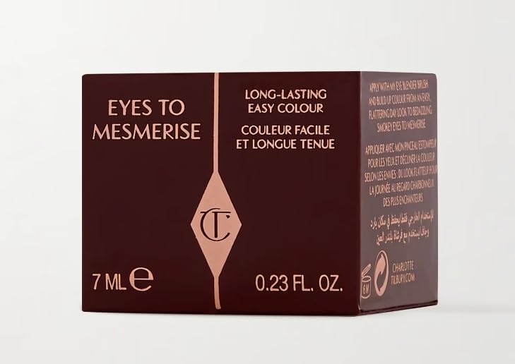 Charlotte Tilbury Original Eyes to Mesmerise Lidschatten, 7 ml, Bella by Cloud.Sales Cosmetics (OYSTER PEARL, 7,0 ml (1 Packung))