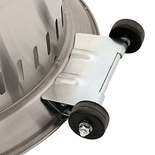 Zelsius Edelstahl Heizstrahler Graz | Ø 43 x (H) 152 cm | 10 kW ...