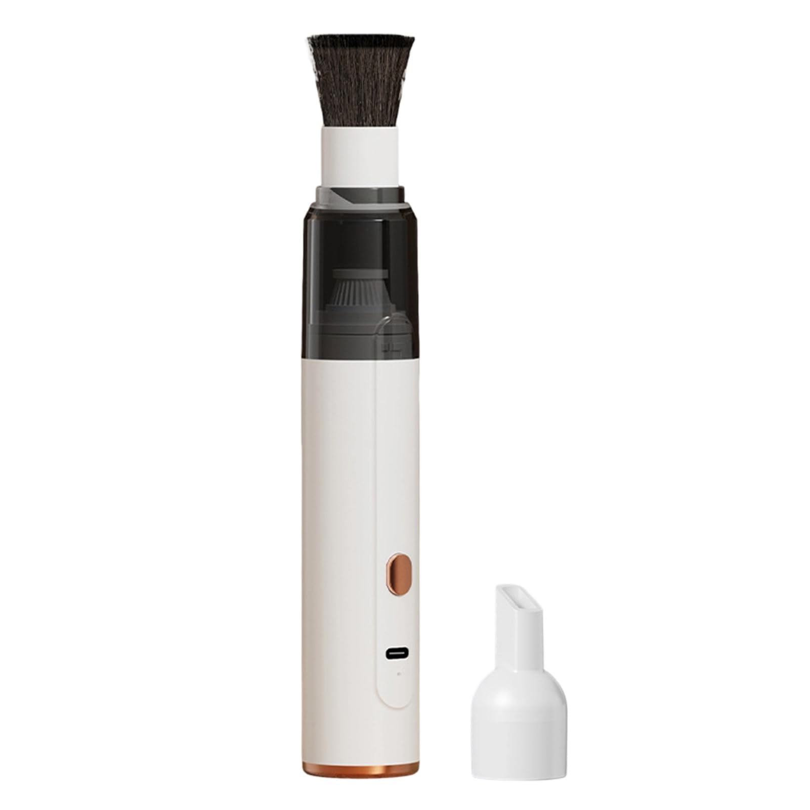 matumou Portable Coffee Powder Vacuum Cleaners, Desktop Vacuum Cleaner, Cordless Handheld Collector, Powerful Suction with Brush Head