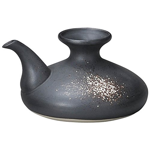 竹人 山下工芸 徳利 白 360cc 錆平燗瓶 2号