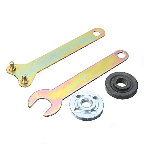 Saidian 1 Set Metal Grinder Tool For Drill Metal Lock Nut Wrench Spanner Kit For Milwaukee Makita Black #TOP3