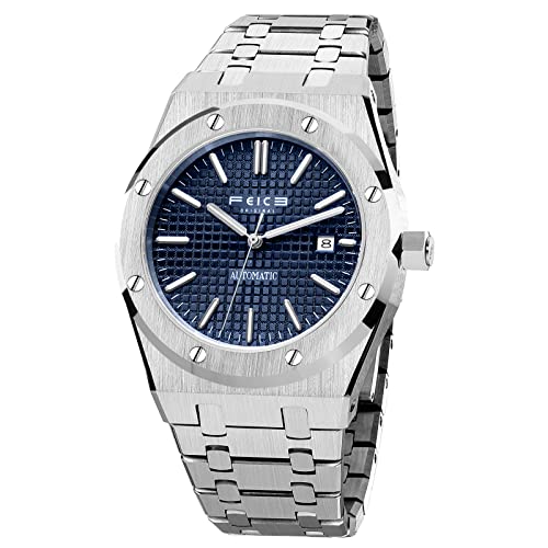 FEICE Mens Watches Mechanical Automatic Watch Waterproof Stainless Steel Luxury Watches Casual