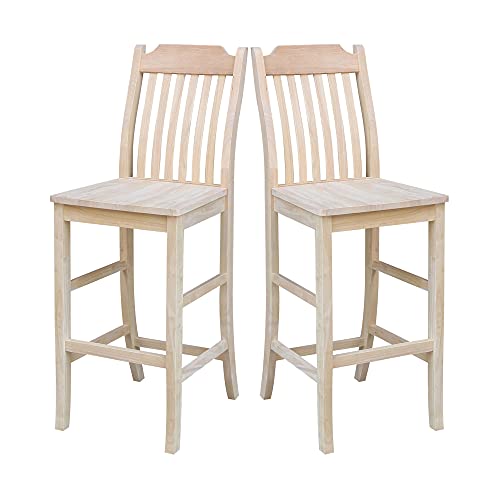 International Concepts Mission Stool Barstool, 30 Inch #TOP6