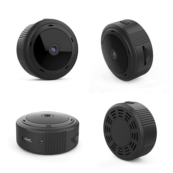 smars Full HD Mini WiFi CCTV Camera with Audio & Video Recording for Home & Office, Night Vision, Live Stream - Image 4 thumbnail