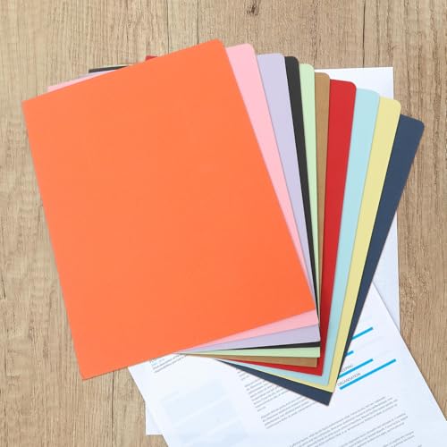 Pochettes cartonnées A4 dossier de présentation de contrat papier